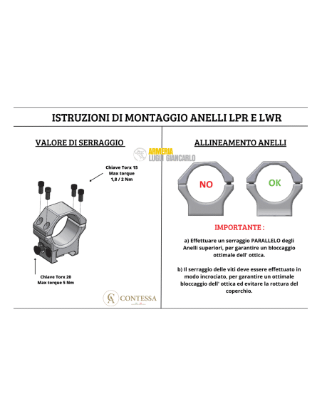 Anelli LIGHT WEAVER RINGS ø34 H 12mm medi codice LWR03/B