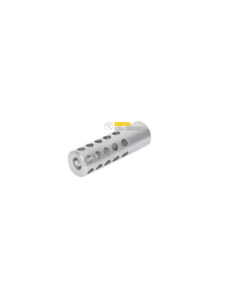 Spenifiamma freno di bocca SUPER VARMIT per carbina Sako e Tikka MT5 /8X24 Stainlessbarrel D22 max7.8 mm / 30 cal S588211698