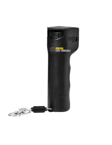 Smart Defense Spray al pepeoroncino Plegium con chiamata diretta  luce led per agressioni difesa personale allarme integrato