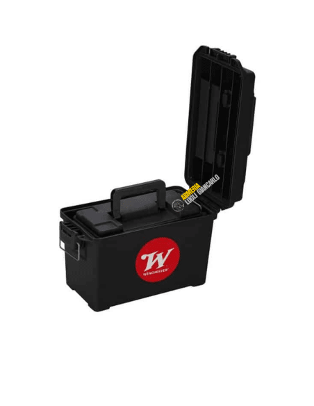 Valigetta doppia portacolpi munizioni acessori da tiro Winchester  dry storage nera  129023