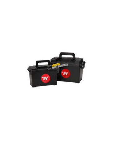 Valigetta doppia portacolpi munizioni acessori da tiro Winchester  dry storage nera  129023