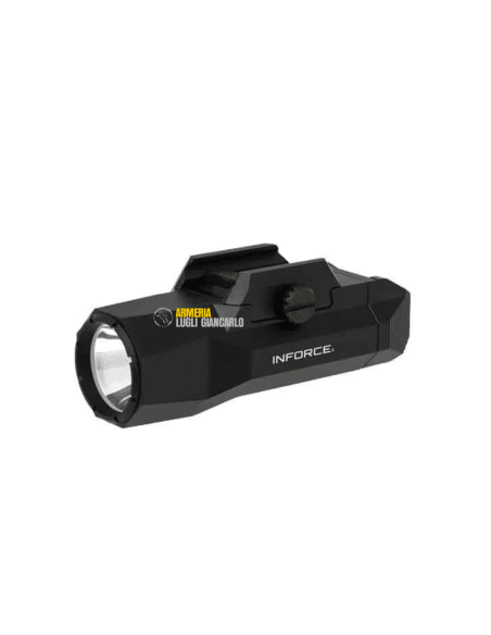 Inforce WILD2 Luce per Pistola Integrata 1000/Lumen 316mt/Range 2xBattery CR123A COD: IF-71001TORCE, ACCESSORI CACCIA
