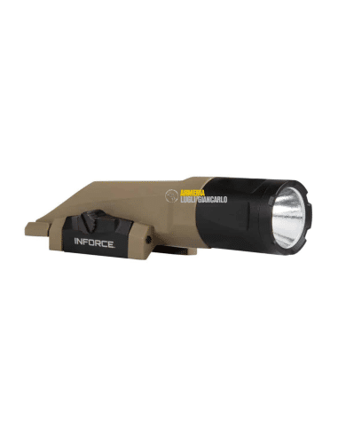Inforce WMLX Gen.3 White Light in FDE Color 900/Lumen + Infrared 200mt/Range 2xBattery CR123A Weaver mount COD: IF-71014DE.IR