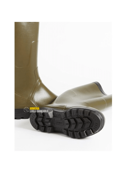 Aigle Benyl XL, Stivali da Caccia Pesca Uomo numero 41 con laccio laterale polpacci grandi