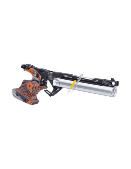 FEINWERKBAU PISTOLA P 8X CAL 4,5mm -7,5J NOCE RH  LAMINATA