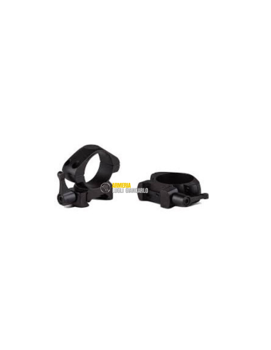 Konus anelli rapidi per carabina attacchi 7409 30mm Quick Release High Steel Ring Mounts