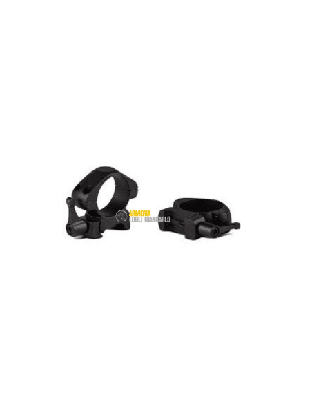 Konus anelli rapidi per carabine  attacchi in acciaio QUICK RELEASE PER SLITTE PICATINNY E WEAVER MEDIO Ø1″ 25,4MM Codice: 7407