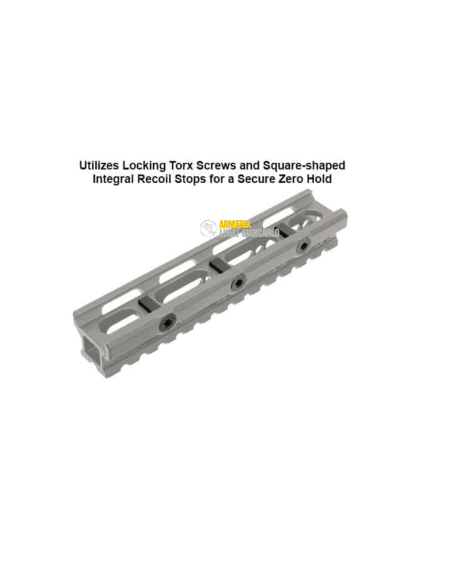 SLITTA RIALZATA PER ARMI UTG SUPER SLIM PICATINNY RISER MOUNT 0.75" 13-SLOT MT-RSX7L