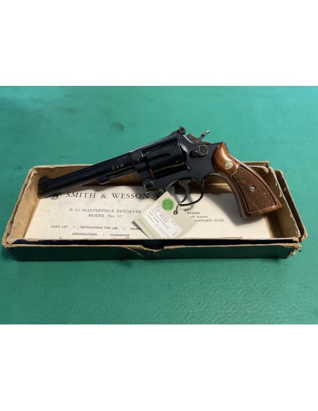 Smith e Wesson 17 masterpiece 6” calibro 22lr