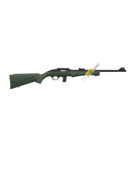Rossi Carabina Semiautomatica calibro 22Lr Barrel 18″ verde con otturatore Dark 10 colpi