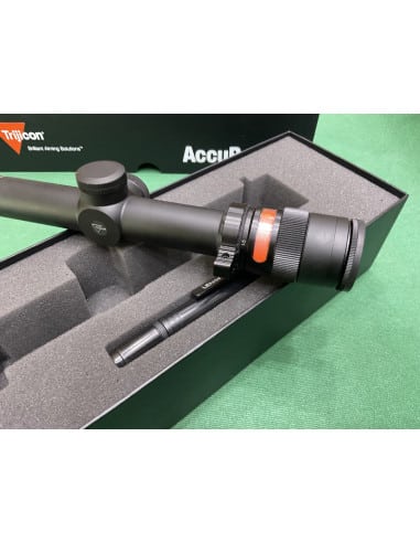 Ottica Trijicon AccuPoint 1-4x24 Riflescope w/BAC Red Triangle Post Reticle 30mm tube NT