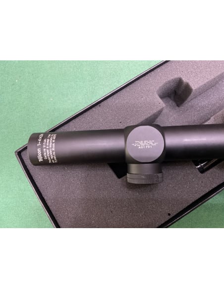 Ottica Trijicon AccuPoint 1-4x24 Riflescope w/BAC Red Triangle Post Reticle 30mm tube NT