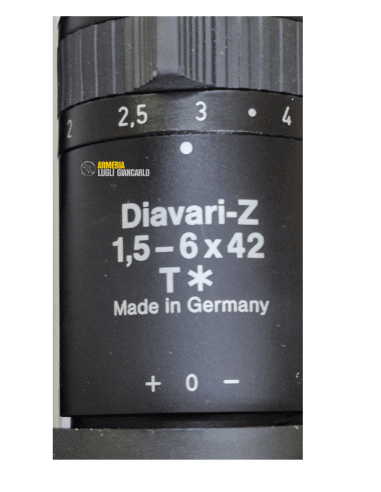 Ottica da battura Ar15 m4 Zeiss Diavari Z 1,5-6x42  4