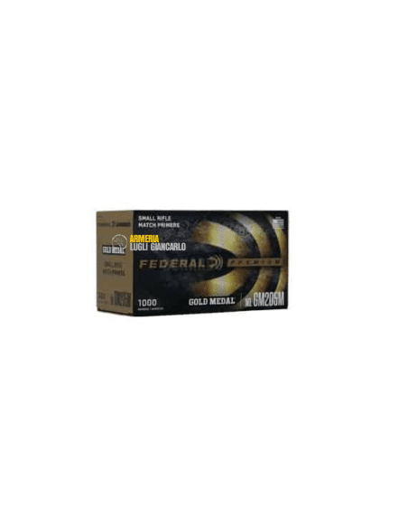 INNESCHI PER RICARICARE FEDERAL PREMIUM INNESCO GM205M MATCH SMALL RIFLE CONFEZIONI DA1000