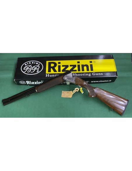 sovrapposto da caccia marca Rizzini calibro 12M modello Beccaccia Light con 5 strozzatori canna 61 cm
