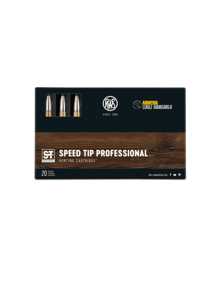 Colpi cartucce munizioni RWS calibro 270 Win Speed Tip Professional 140 grani 9+,1g 20 pezzi