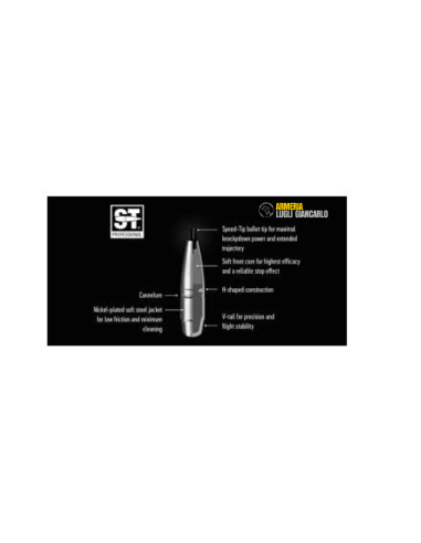 Colpi cartucce munizioni RWS calibro 270 Win Speed Tip Professional 140 grani 9+,1g 20 pezzi