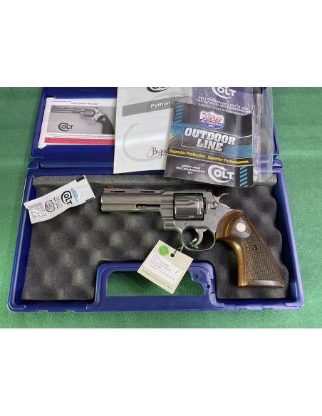 Colt Python 4.25” New SS calibro 357mag