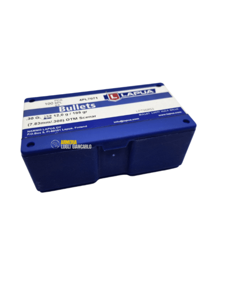 Ogive Palle da ricaricare LAPUA Palle 308 OTM SCENAR 185gr - 4PL7071
