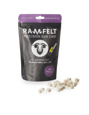Feltrini per pulire pistole Ram Felt precision gun care calibri 9 357 38 sp  358 38 wc  357 sig