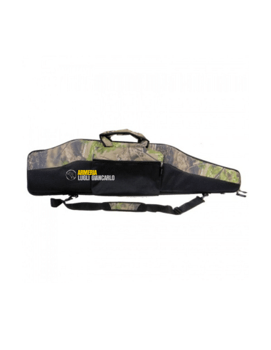 Fodero in cordura da 110 cm per carabina + ottica, con imbottitura interna e tascone laterale.