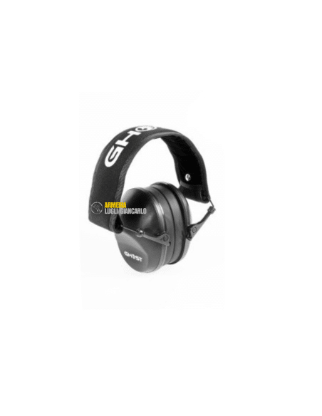 GHOST CUFFIA ECONOMICHE PIEGHEVOLE DA TIRO COLORE NERO LEGGERE