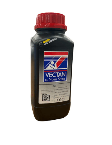 Polvere da ricarica Nobelsport C7 Vectan 0,500 g PER CALIBRI 12, 16, 20, 7,65 BROWING, 9X17, 9X21,  357 MAG