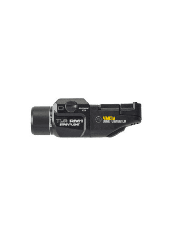 STREAMLIGHT TORCIA LED PER ARMA LUNGA MOD. TLR-RM1 CON ATTACCO PICATINNY COLORE NERO - INCLUSO SWITCH REMOTO (69440)