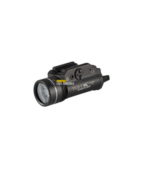 STREAMLIGHT TORCIA LED PER ARMA CORTA MOD. TLR-1 HL CON ATTACCO PICATINNY COLORE NERO (69260-SR000001)