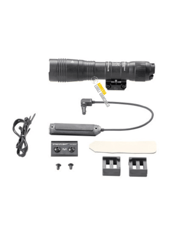 STREAMLIGHT TORCIA LED PER ARMA LUNGA MOD. PROTAC 2.0 CON ATTACCO PICATINNY COLORE NERO - BATTERIA RICARICABILE CON USB (89009)