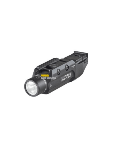 STREAMLIGHT TORCIA PER ARMA LUNGA MOD. TLR-RM2 CON ATTACCO PICATINNY COLORE NERO - INCLUSO SWITCH REMOTO E DUE BATTERIE CR123A