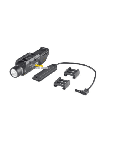 STREAMLIGHT TORCIA PER ARMA LUNGA MOD. TLR-RM2 CON ATTACCO PICATINNY COLORE NERO - INCLUSO SWITCH REMOTO E DUE BATTERIE CR123A