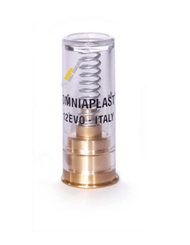 Salvapercussore per armi da caccia e tiro piattello calibro 12 plastica ottone trasparente EVO in Plastica (art. 30EVO)