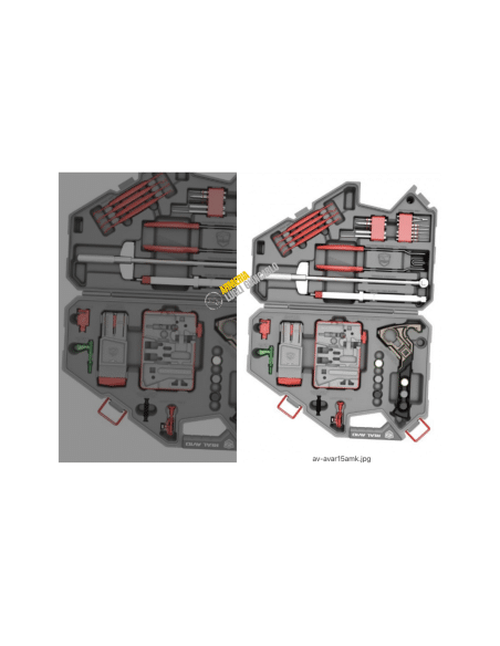 CASSETTA ATREZZI PER ARMI M4 AR15 Real Avid AR15 Armorer’s Master Kit COD: AV-AVAR15AMK ACCESSORI ARMI, ATTREZZI