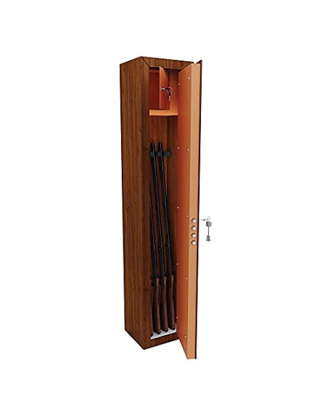ARMADIO PORTA ARMI CASSAFORTE VIRO FAI by VIRO 5 POSTI VERNICIATO LEGNO