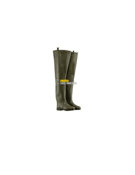 STIVALI IN GOMMA LUNGHI CACCIA E PESCA – AIGLE – 88205 TRUITE Khaki numero 44