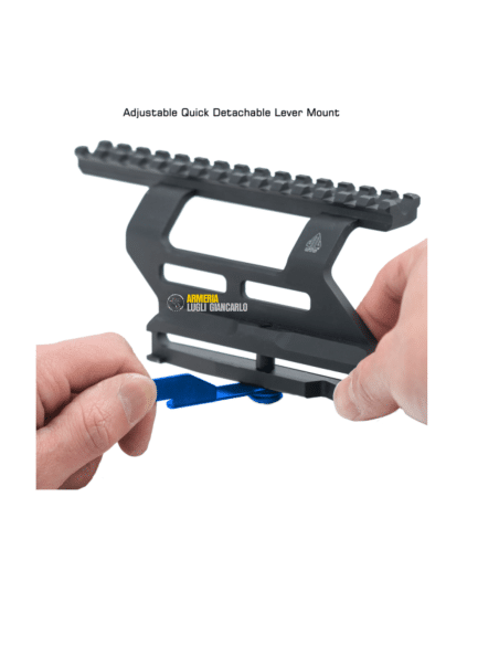 Slitta Picatinny ad Attacco Laterale a Sgancio Rapido SLITTA UTG® AK QD Side Mount, for ZASTAVA M70 N-PAP SKU MT-ZAK01