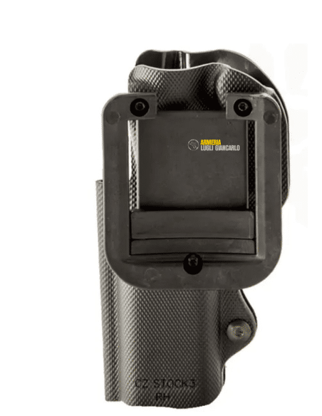 Fondina nera  polimero Civilian Ghost destra colore nero codice FO000050 per pistola CZ SP01