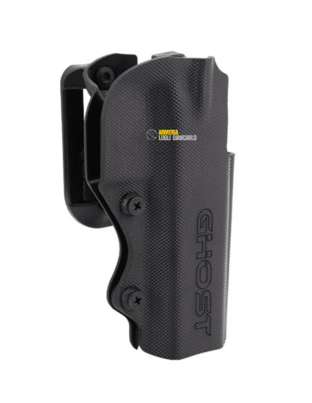 Fondina Polimero nera Civilian Ghost destra colore nero codice FO000058 per pistola STI-SVI