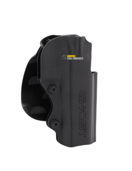 Fondina Polimero nera Civilian Ghost destra colore nero codice FO000058 per pistola STI-SVI