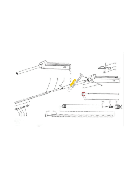 BENELLI RIDUTTORE MOBILE A 3 COLPI PER 121 - SL80 PASION - 201