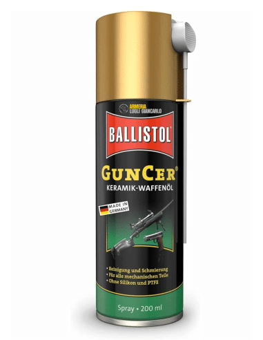 Ballistol GunCer Customizzazione dell'arma con additivo
