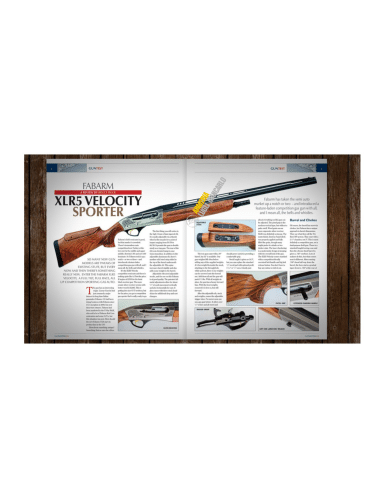 Fucile semiautomatico calibro 12 Fabarm modelo XLR 5 Velocity Silver