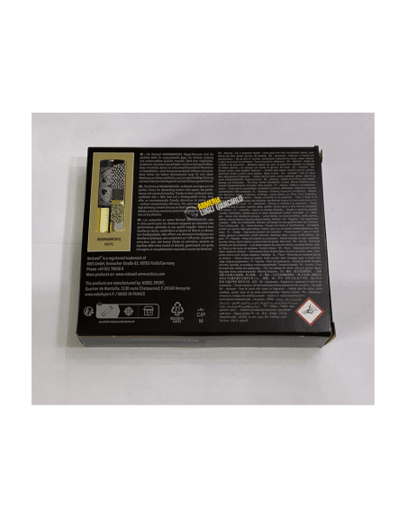 Cartucce da caccia Rottweil Waidmannsheil pappe calibro 12 36 gr piombo 7 scatole da 10 con cartucce in cartone