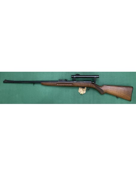 Carabina Walther Standard Model calibro 22lr Ottica GNOMET 2 1/2x. sia bolt action che semiauto.