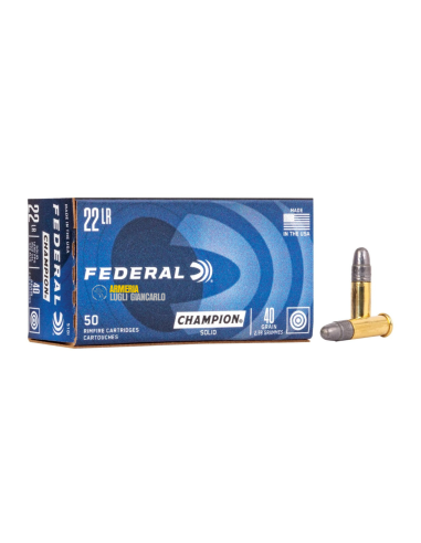 Munizioni Colpi Federal Calibro 22 Lr Gr 40