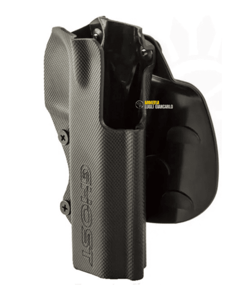 Fondina nera polimero Civilian Ghost destra colore nero codice gi03cn161 per pistola FN MODELLO 502-509