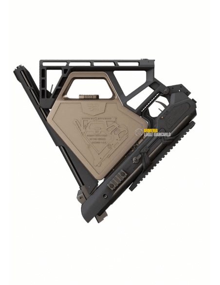 Black Bunker BM8, la carabina ad aria compressa a molla calibro 5,5 calcio pieghevole