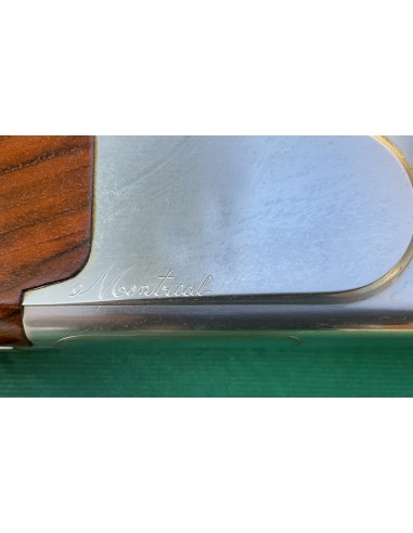 Sovrapposto Flli. Gamba Montreal calibro  12  Batteria smontabile a mano, chiave traforata.   Canna 71cm strozz.***/*