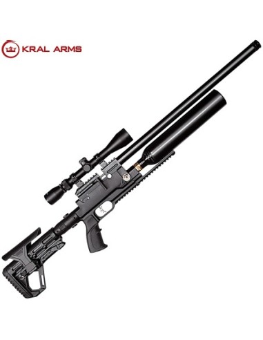 KRAL ARMS PUNCHER JUMBO DAZZLE SYNTHETIC CALIBRO 6,35 CARABINA PCP LIBERA VENDITA